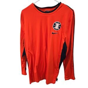 Vintage Nike Sz Small Authentic Team Fighting Illini Warm Up Pullover